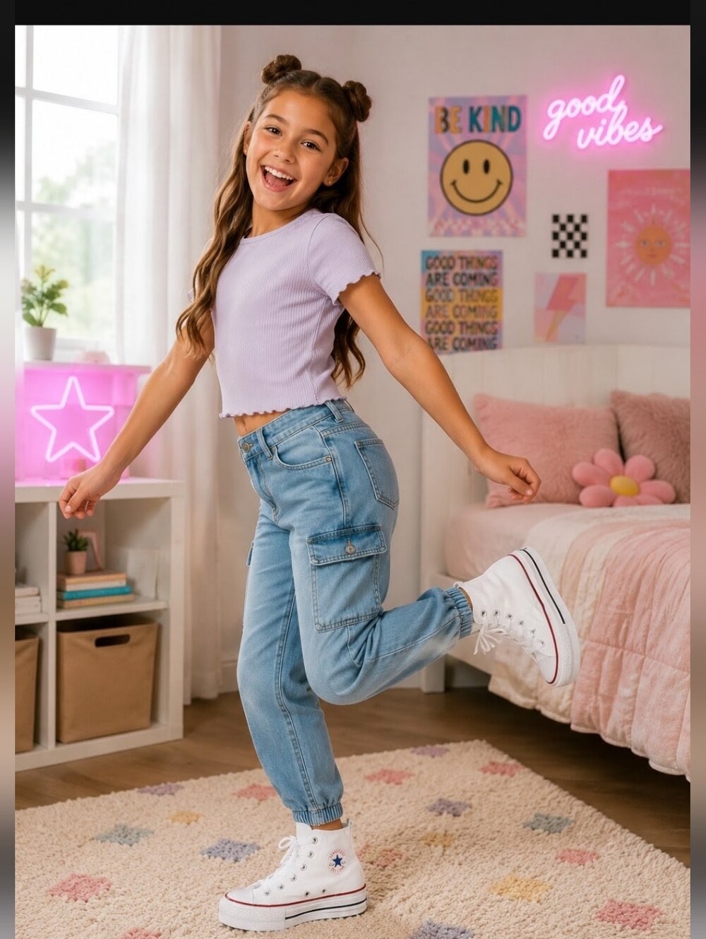 Converse || Chuck Taylor All Star Platform High-Top Sneaker, Kids 11